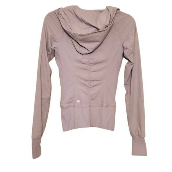 LULULEMON ATHLETICA In Flux Jacket in Silver Fox Size 2 - Picture 6 of 6